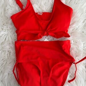 Oasis Vibrant Red Bikini Set